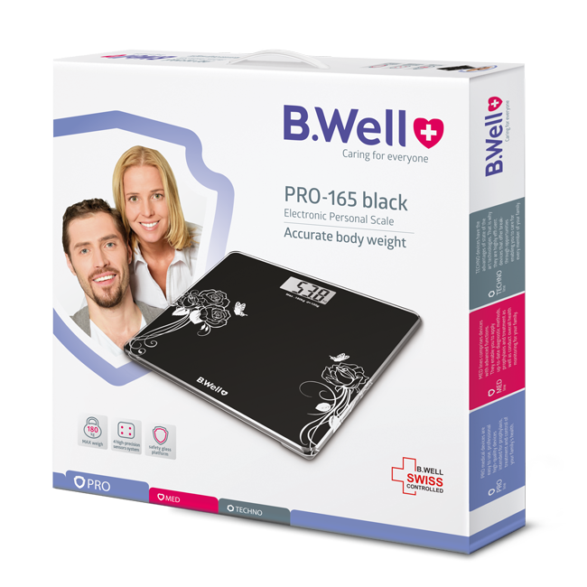 B.well Электрон биеийн жин PRO-165 хар